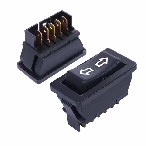 Interruttore a 3 Posizioni DPDT per Inversione Polarità Motore DC 12V/24V 20A