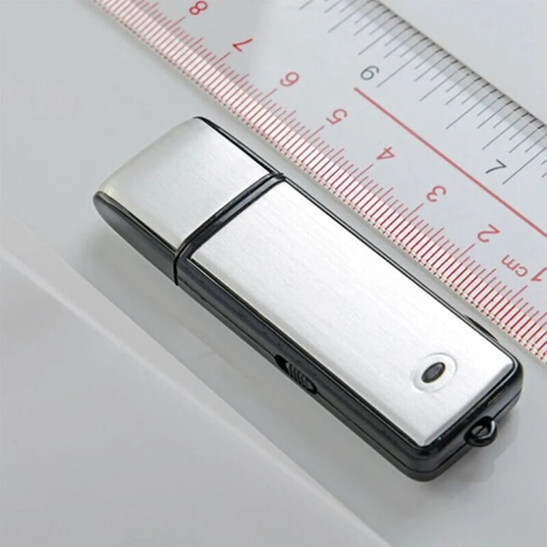 Chiavetta USB discreta per registrazione audio Chiavetta USB discreta con LED invisibile per registrazioni