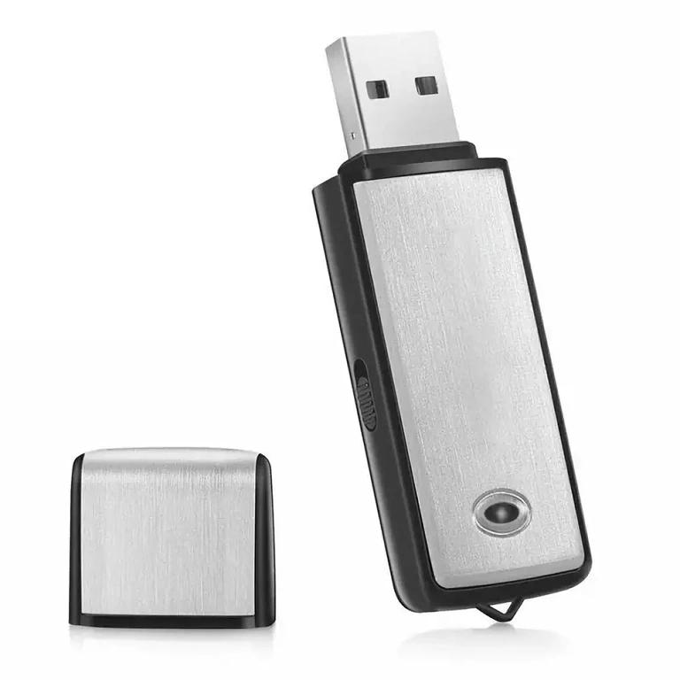 Chiavetta USB registratore spia 16GB Chiavetta USB con microfono spia e memoria 16GB per registrazioni discrete