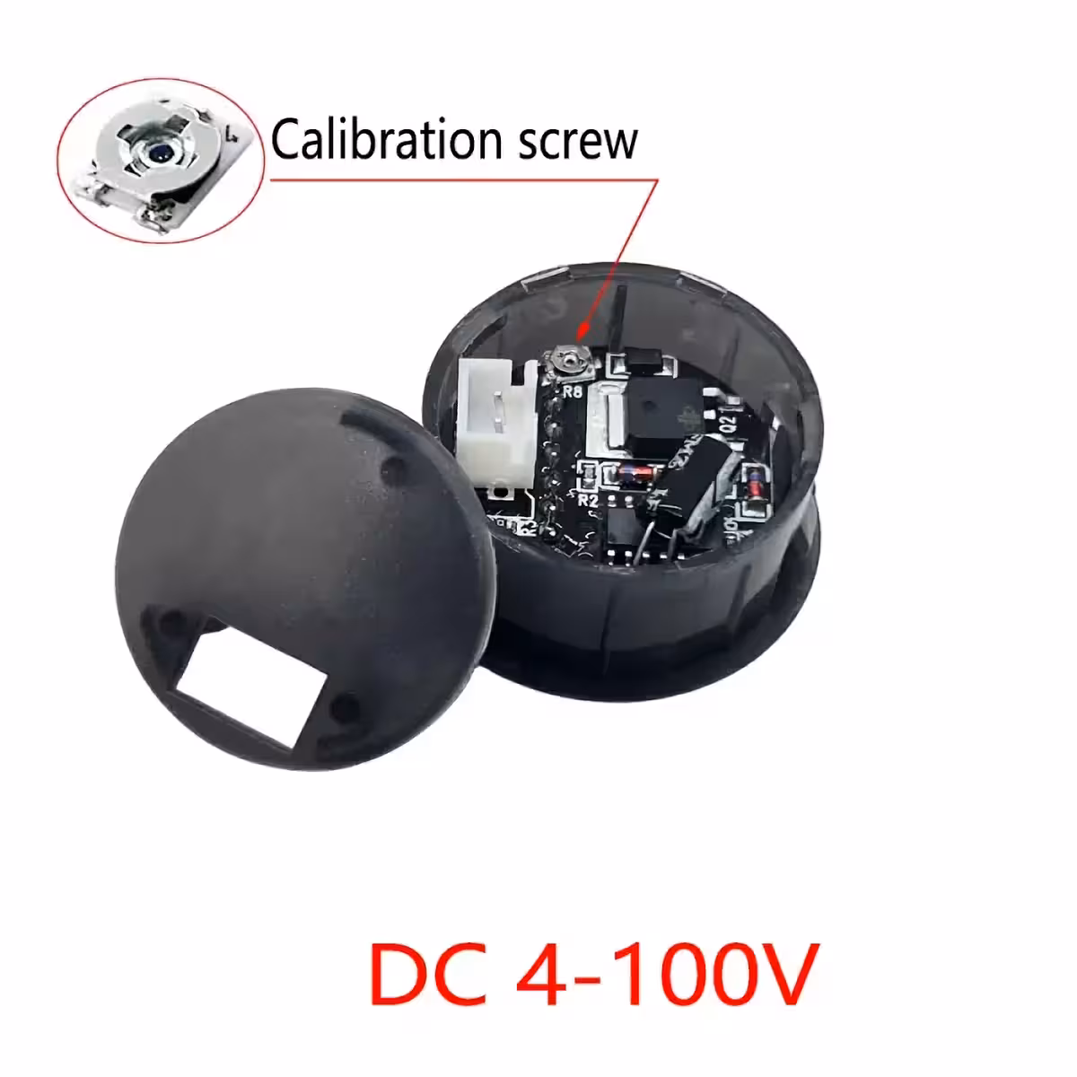 Voltmetro digitale ±1% errore ammesso, per batteria auto