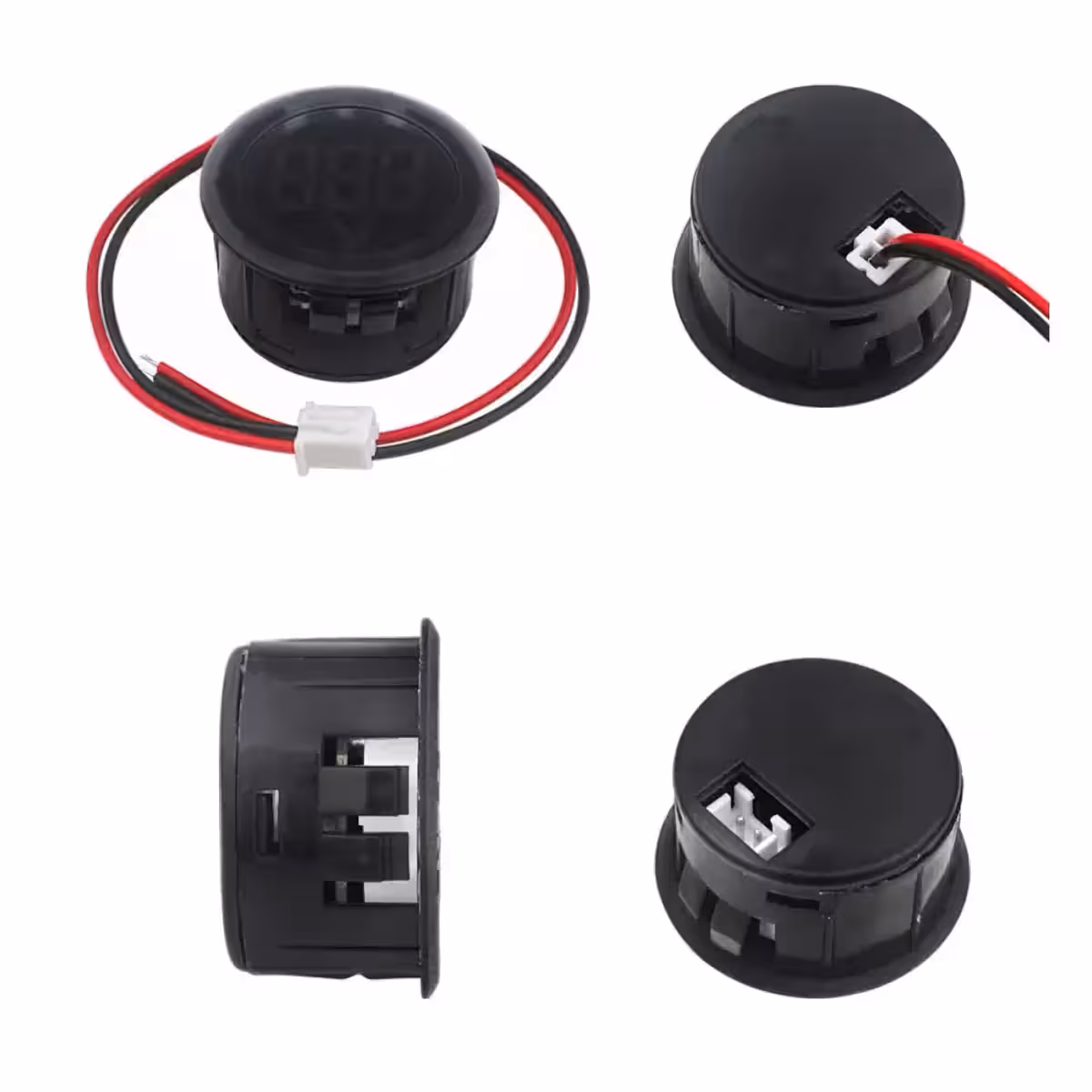 Voltmetro digitale da pannello, diametro 30mm