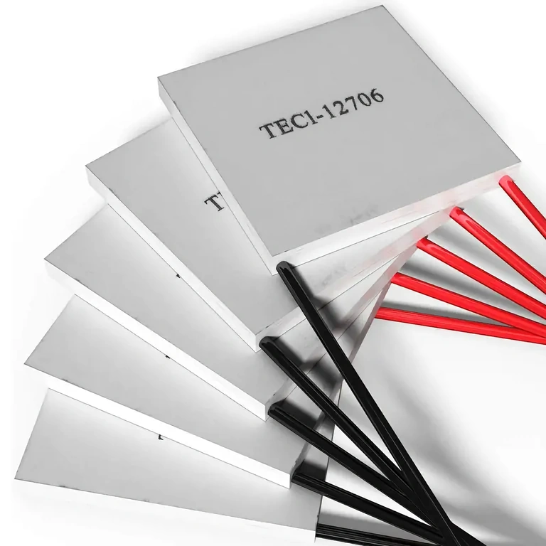 Modulo termoelettrico con celle Peltier per raffreddamento e riscaldamento