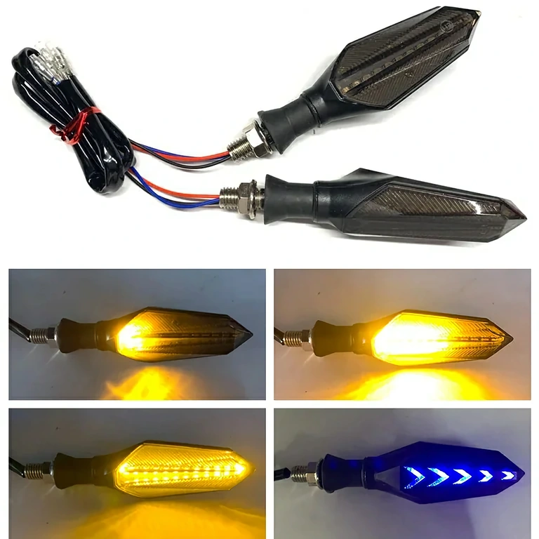 Indicatori con luce in movimento per scooter elettrici