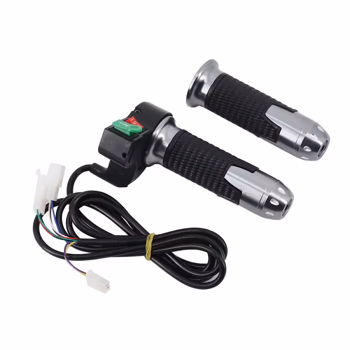 Manopola acceleratore con pulsante clacson per scooter elettrico