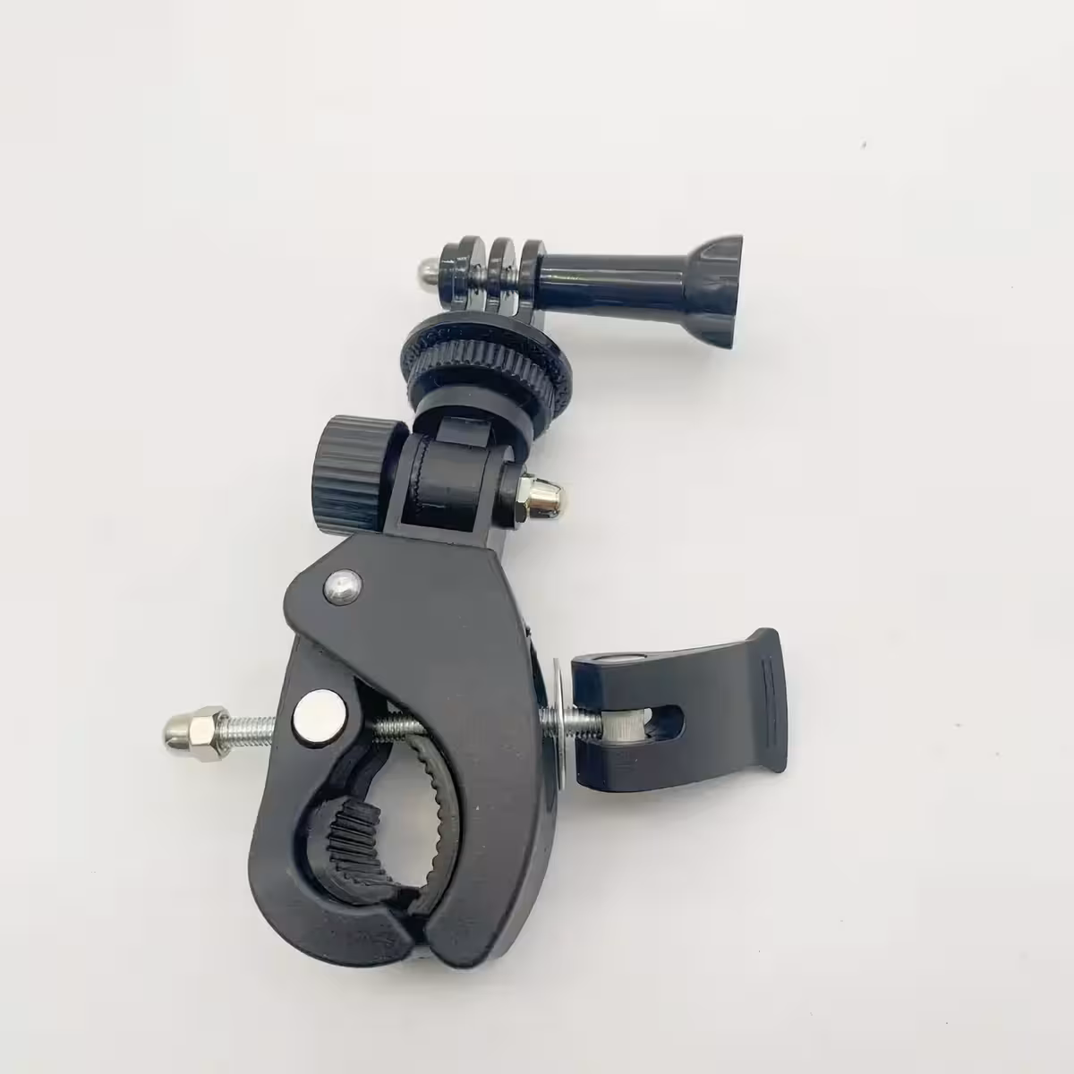 Supporto manubrio per GoPro su moto, stabile e resistente