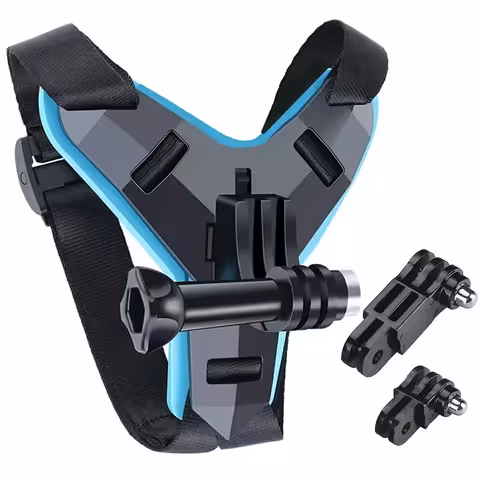Supporto Montaggio GoPro per Casco Moto – Fissaggio Sicuro e Riprese Stabili