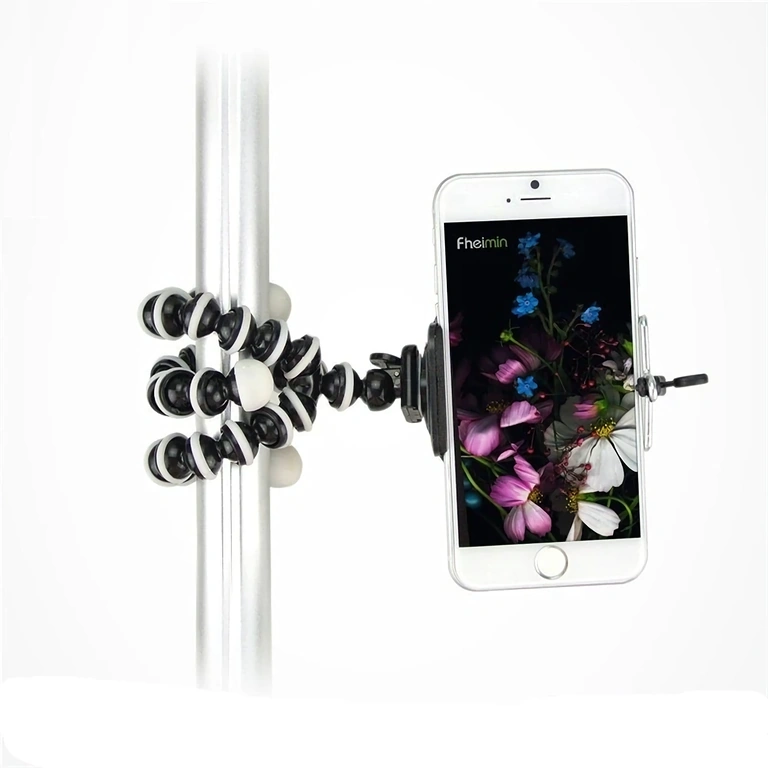 Piedini in gomma per treppiede Gambe flessibili con sfere metalliche rivestite in gomma