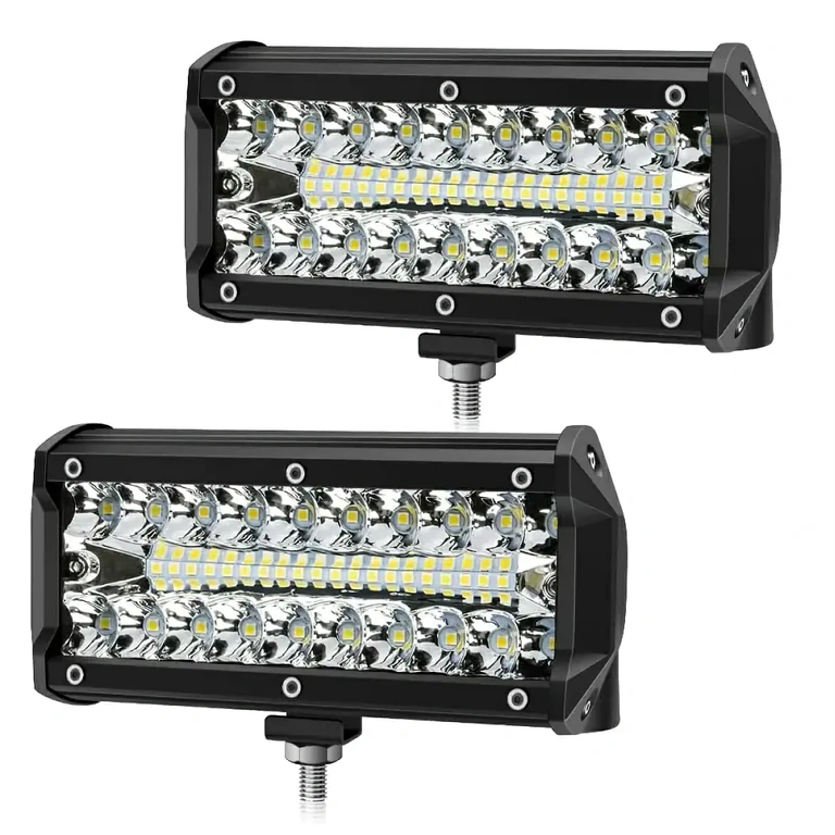 Set 2 fari LED BAR 240 W, 24000 lm, IP68 per ATV, auto, trattore