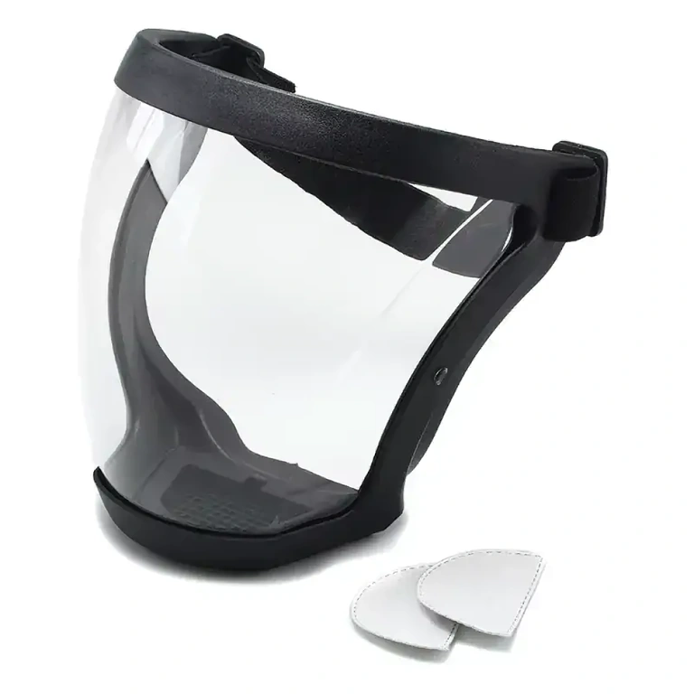 Maschera protettiva viso con filtro polvere, incluso 5 filtri di ricambio PM2.5
