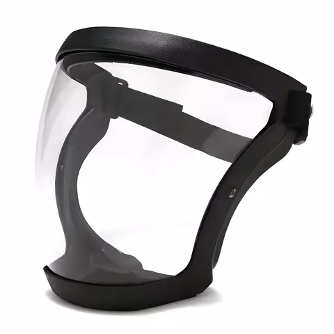 Maschera Protettiva Viso con Visiera Trasparente e Filtro PM2.5 – Ideale per Decespugliatore, Verniciatura, Spruzzatura Alberi