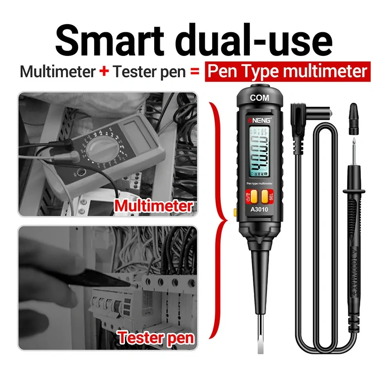 Uso pratico Dimostrazione pratica utilizzo tester tensione