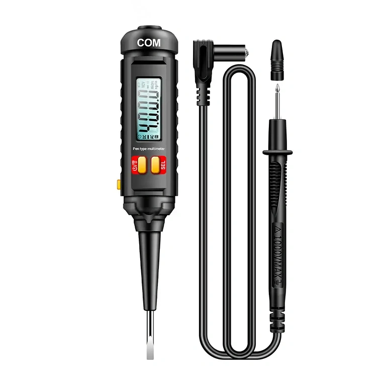 Test batteria auto Penna tester tensione utilizzata per test batteria auto 12V