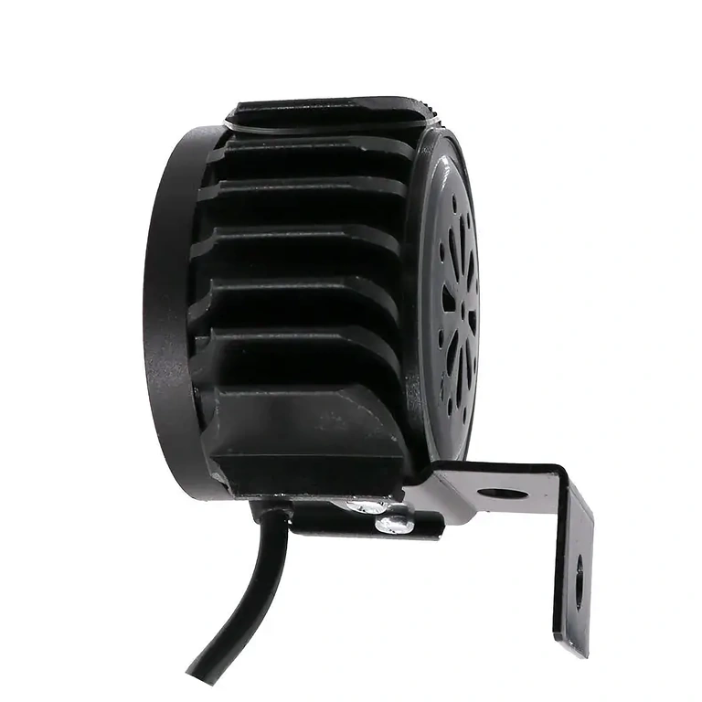 Faro per monopattini e biciclette elettriche, vista laterale, spento