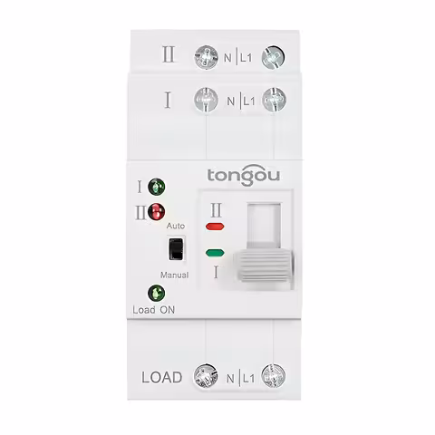 ATS Automatic Transfer Switch 63A – Gestore Automatico Rete, Pannelli Solari, Generatore 230VAC