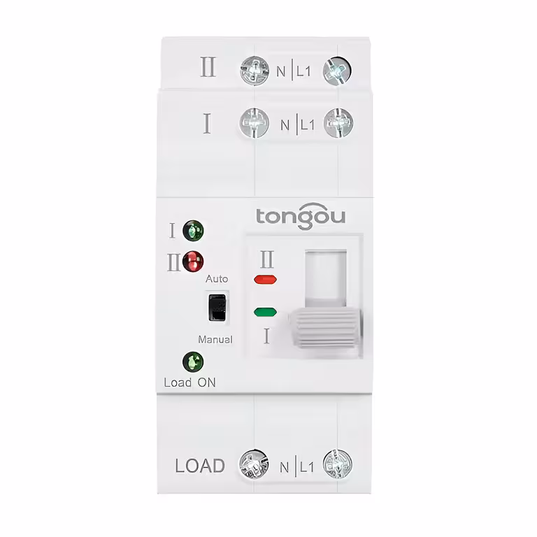 ATS Automatic Transfer Switch 63A – Gestore Automatico Rete, Pannelli Solari, Generatore 230VAC