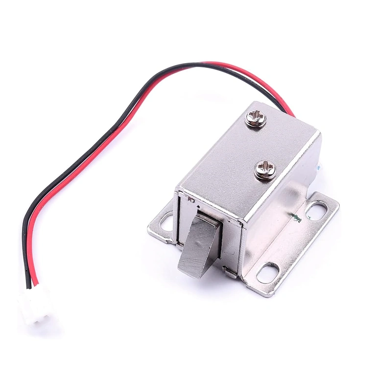 Serratura elettromagnetica 12V – vista frontale Immagine della serratura elettromagnetica 12V vista frontalmente