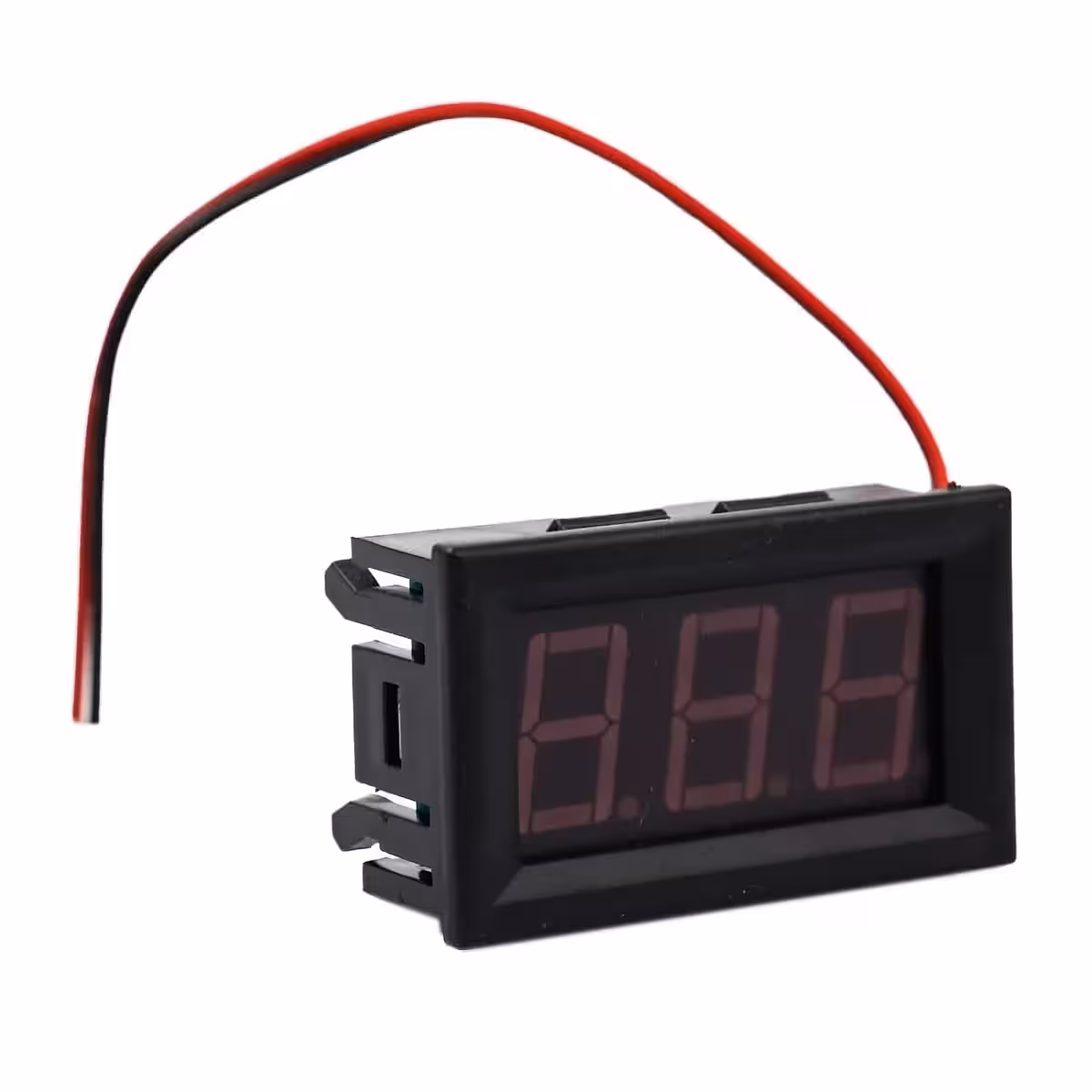 Voltmetro digitale da pannello 5V-120V spento, senza display attivo