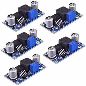 Set 5 Pezzi – Modulo XL6009 DC-DC Boost Converter 4A Step-Up con Tensione Regolabile 3V–32V a 5V–35V