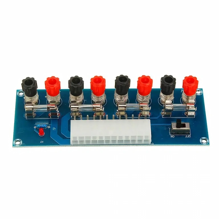 Adattatore conversione fonte PC ATX con protezioni 5A