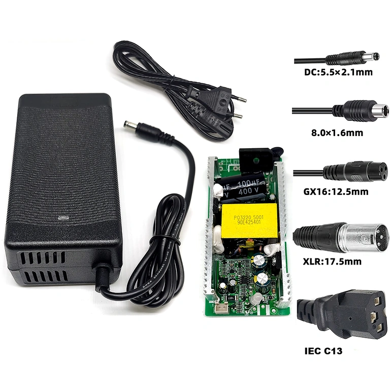 Caricabatterie 60V–67.2V 2A compatibile con vari veicoli elettrici, CityCoco, Harley, monopattini e biciclette