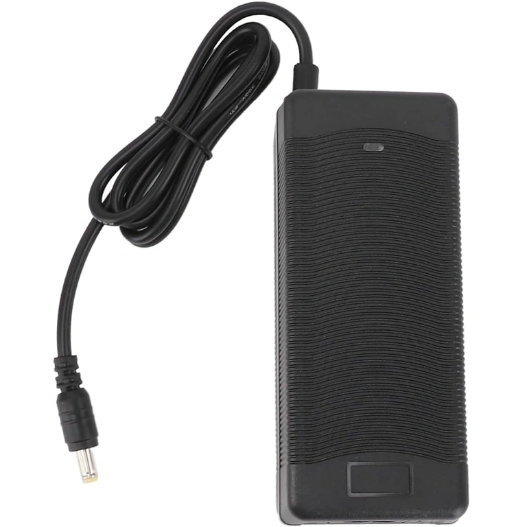 Caricabatterie 24V 2A con LED rosso per carica e verde per batteria completamente carica