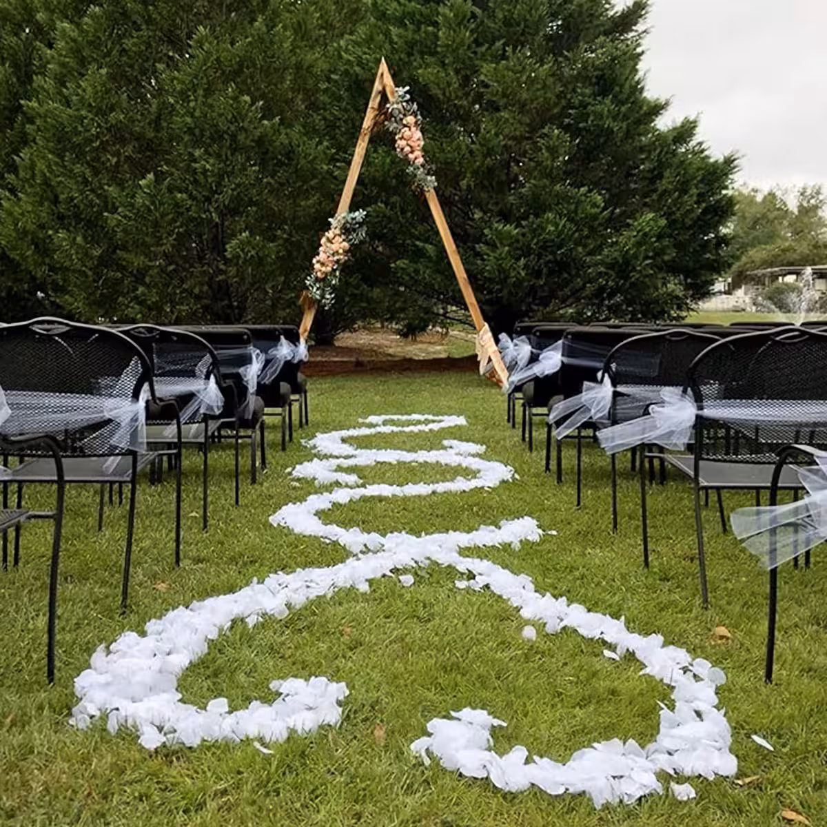 Set 500 petali artificiali bianchi per matrimonio ed eventi