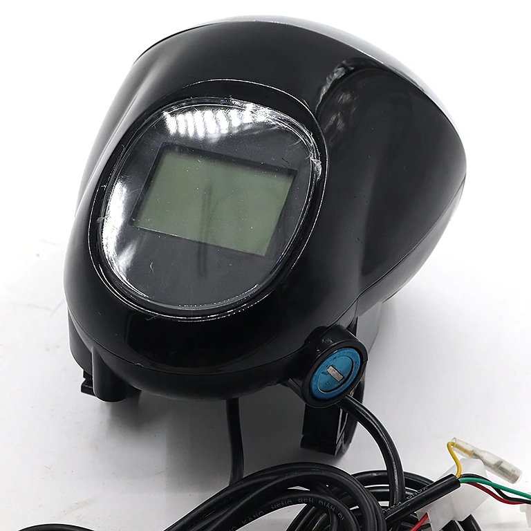 Faro con display LCD per monitoraggio velocità scooter Citycoco e Harley