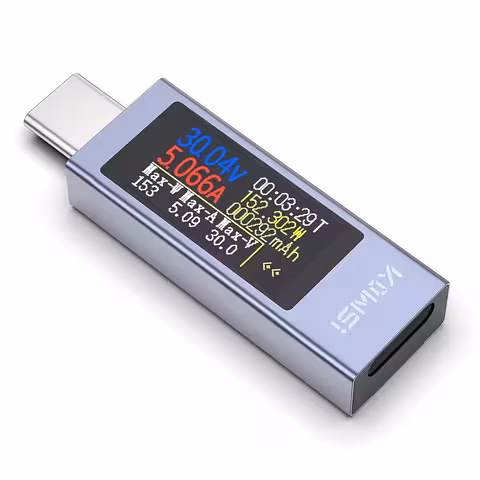 Multimetro USB C Kowsi KWS-2302C – Tester Digitale Tensione, Corrente e Capacità
