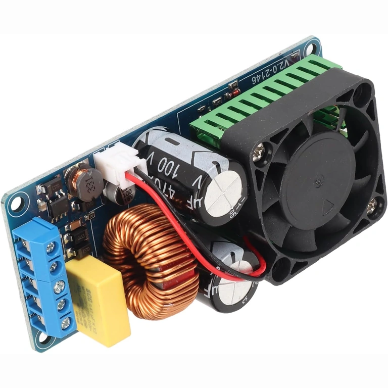 Circuito amplificatore mono 500W Dettaglio scheda circuito amplificatore mono 500W IRS2092