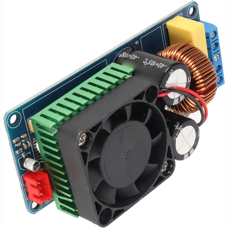 Dissipatore amplificatore mono 500W Dettaglio dissipatore per raffreddamento amplificatore mono 500W