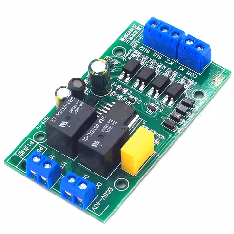 Controller Motore DC 12V/24V con Inversione – Cambio Direzione Motore CC, Controllo Avanti/Indietro Manuale o Automatico