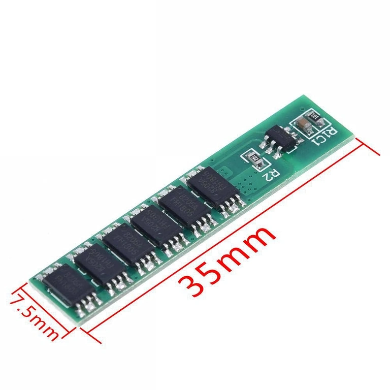 Vista generale pacchetto 6 moduli BMS
