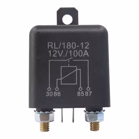 Relè Auto 12V 100A – Controllo Carichi Elevati, Pompe, Ventole e Sistemi Audio