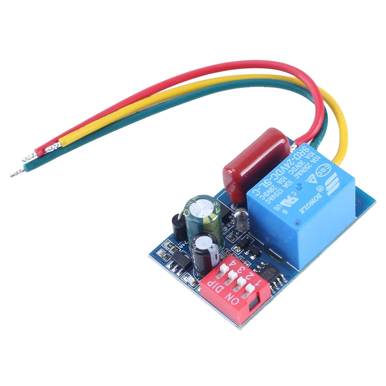 Componenti modulo relè tempo meccanico/analogico, visualizzazione dettagli
