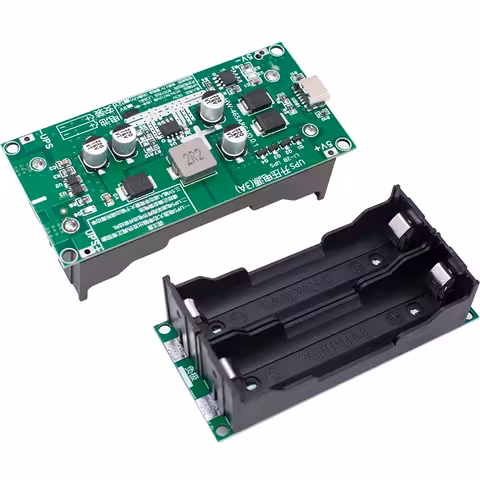 Modulo UPS Mini 5V/12V – Modulo UPS DC con Ricarica per Batterie 18650