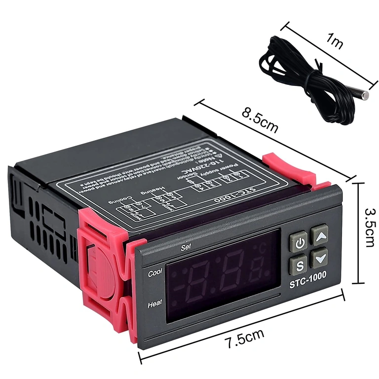 Controller temperatura STC1000 per fermentazione birra, vino e homebrewing