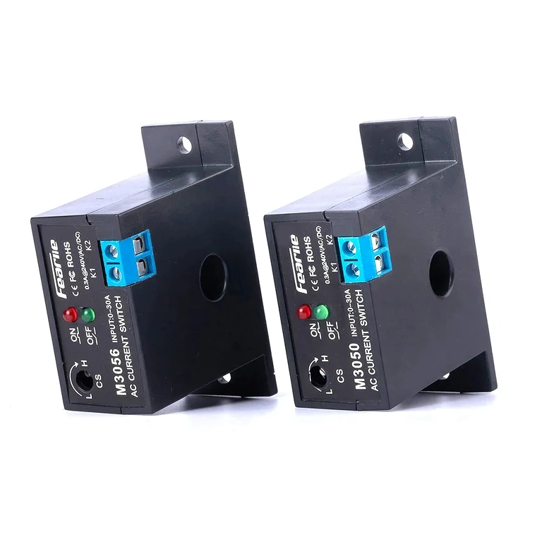 Vista laterale modulo rilevamento corrente M3050 e M3056