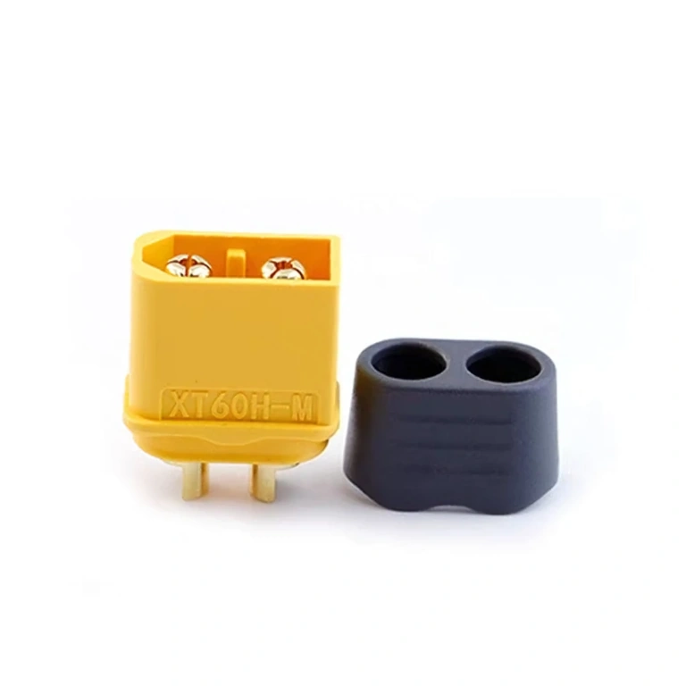 Vista ravvicinata prime 5 prese maschio XT60H del set