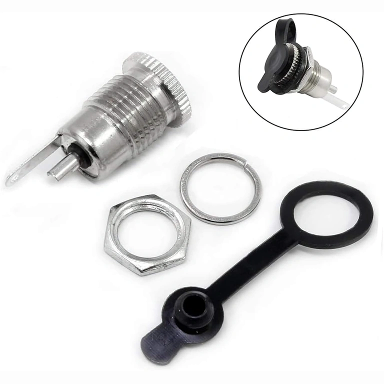 Set 5 pezzi spina DC 12V 5,5x2,1mm – confezione