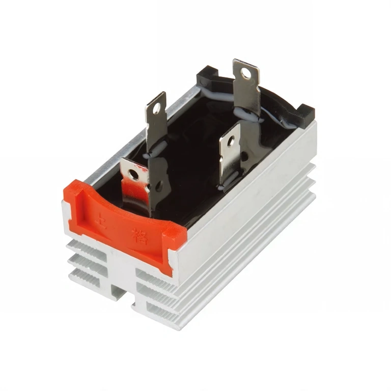 Ponte raddrizzatore monofase vista laterale