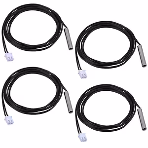 Set 4 pezzi sonda NTC 10K per misurazione temperatura