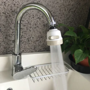 RISPARMIA ACQUA rubinetto lavandino doccia cucina bagno AERATORE PERLATOR con giunto orientabile ADATTATORE RUBINETTO